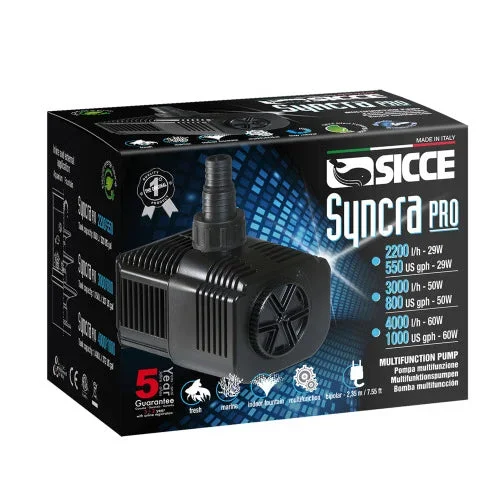 Sicce, Sicce SYNCRA PRO 4000 Pump – 1000 GPH, 1 Each