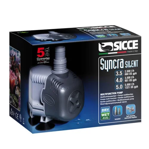 Sicce, Sicce SYNCRA SILENT 5.0 Pump – 1321 GPH, 1 Each