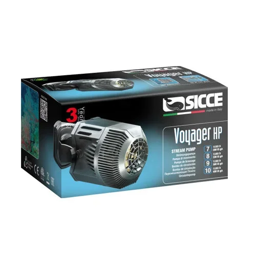 Sicce, Sicce VOYAGER HP (High Pressure) 7 Stream Pump – 2800 GPH, 1 Each