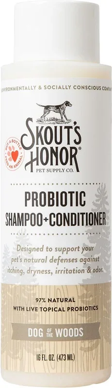 Skout’s Honor Probiotic Shampoo & Conditioner For Dogs & Cats