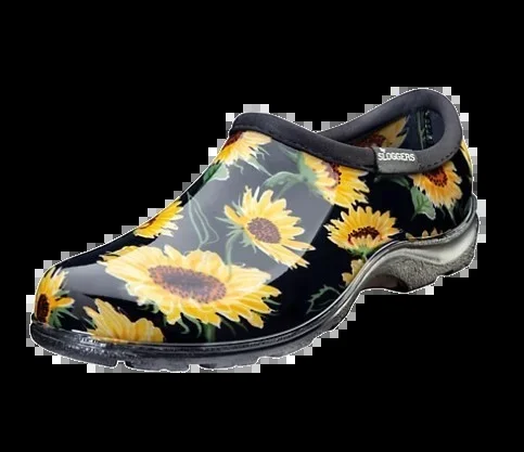 Slogger Garden Shoes – Sunflower Black