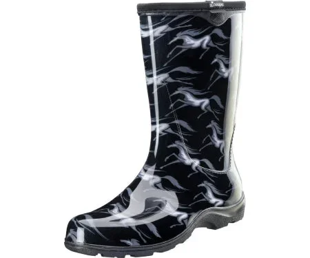 Slogger Rain Boots – Black Horse
