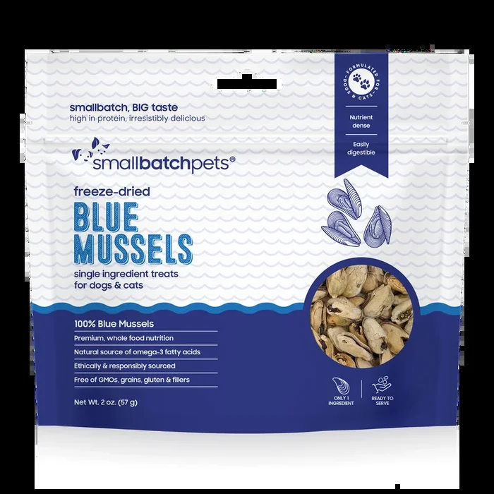 Smallbatch Freeze Dried Blue Mussels