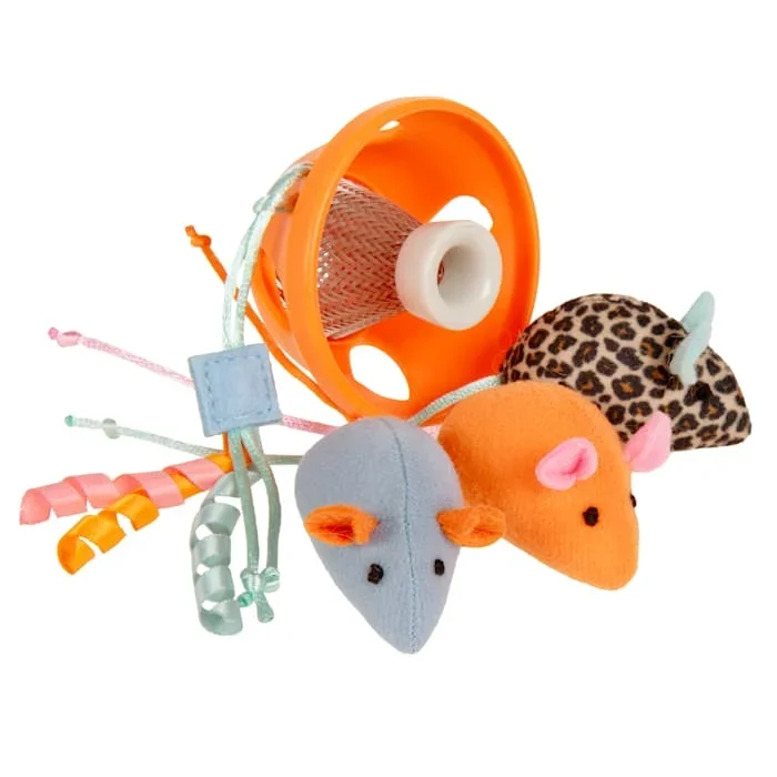 SmartyKat Instincts Lil’ Launcher Silvervine and Catnip Cat Toy – Small