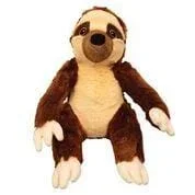 Snugarooz Sasha The Sloth Squeak and Crinkle Plush Dog Toy – Small – 11″ Inches
