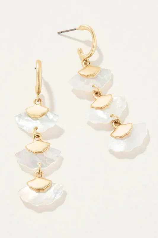 Spartina Buttercup Dangle Mother of Pearl Earrings