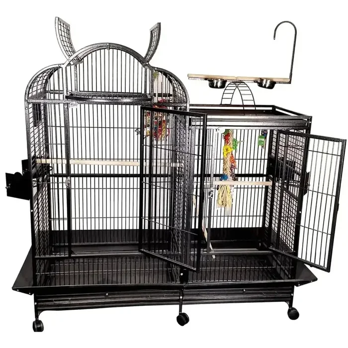 Split Level House Cage with Divider 42″x26″x61”