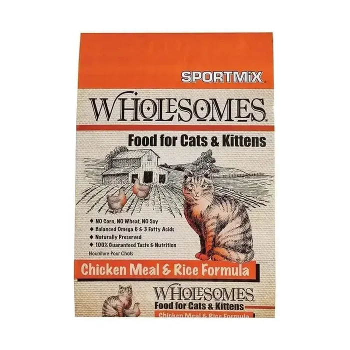 Sportmix® Wholesomes™ Chicken Meal & Rice Formula 15 Lbs