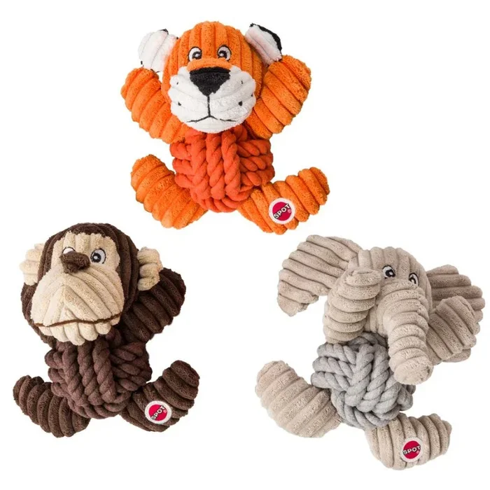 Spot Knot For Nothin’ Dog Toy Assorted 1ea/6.5 in