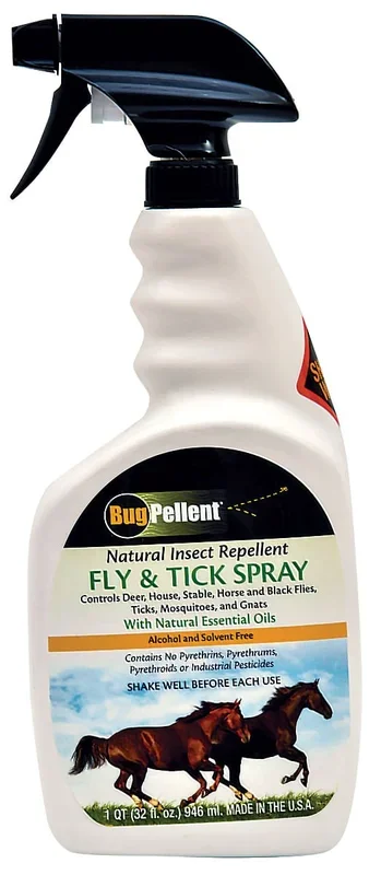 Spray contra moscas y garrapatas BugPellent, 32 oz