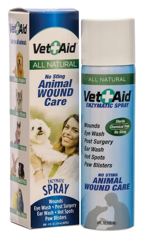 Spray dérmico con sal marina Vet-Aid, 4 oz