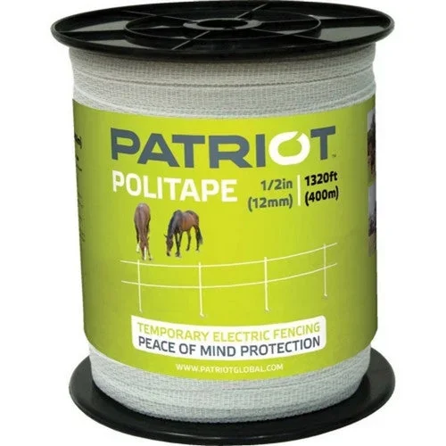 Stafix, Patriot Politape, 1320 Feet X 1/2 Litres,White