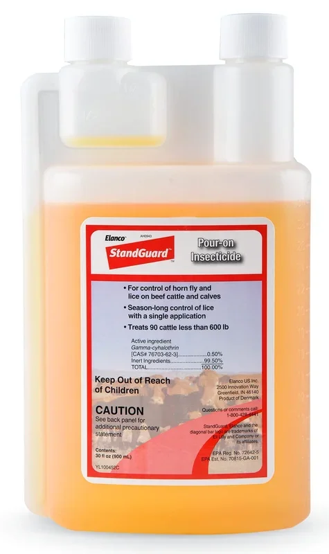 StandGuard® Pour-On Insecticide for Fly Control
