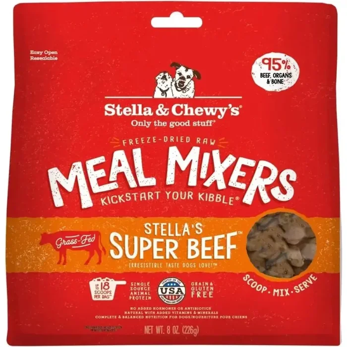 Stella & Chewy’s Freeze Dried Stella’s Super Beef Meal Mixers