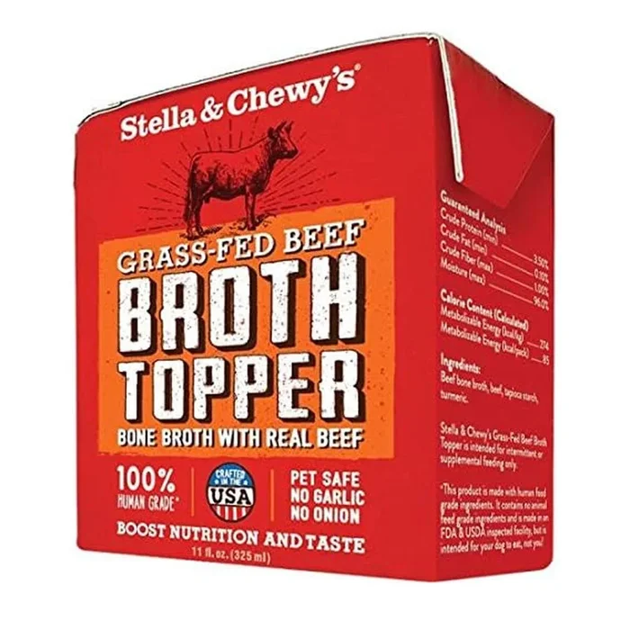 Stella & Chewys Broth Topper Beef Bone Broth, 11oz