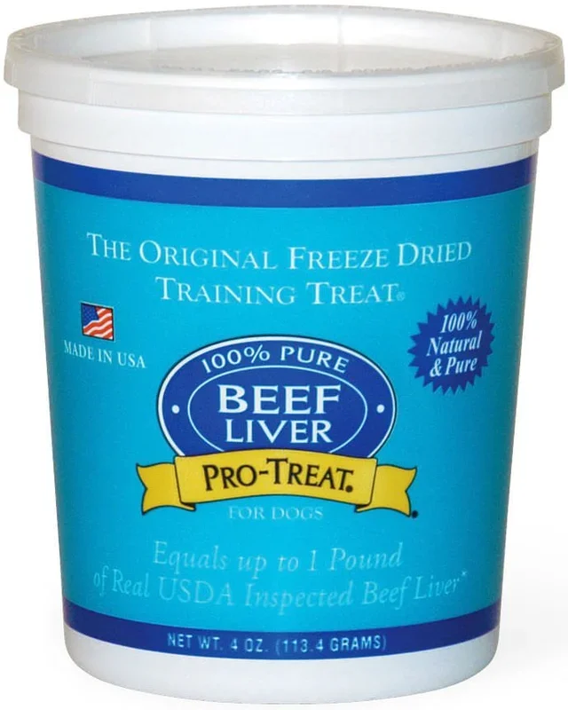 Stewart Pro-Treat Freeze-Dried Dog Treats – Nutrient-Rich, Single-Ingredient Training Treats