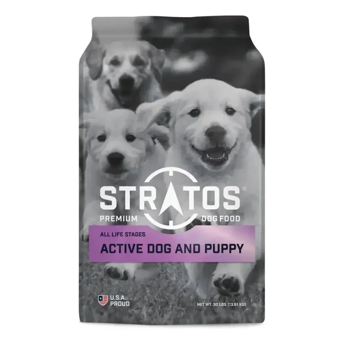 Stratos Active Dog & Puppy Dry Dog Food 30 lb