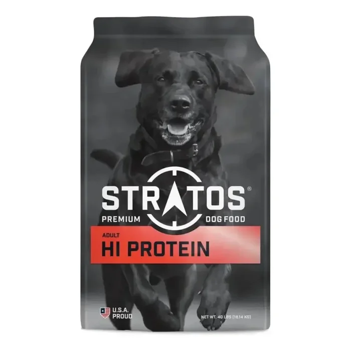 Stratos Hi Protein Dry Dog Food 40 lb
