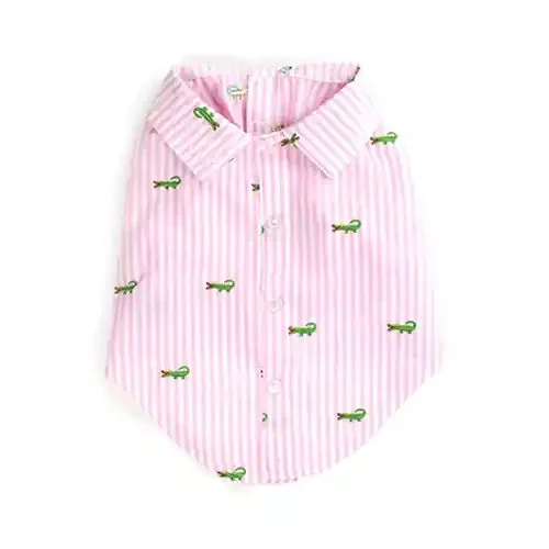 Striped Alligator Dog Shirt