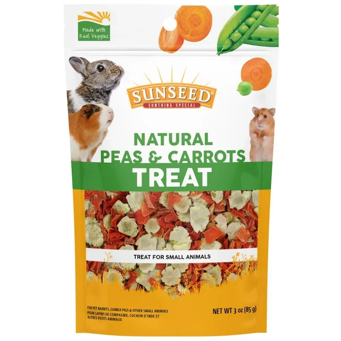 Sunseed, Sun Seed Peas & Carrot Small Animal Treat, 3.5 Oz