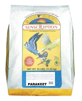Sunseed Sunscription Economy Mix Parakeet Bird Food – 25 Lbs