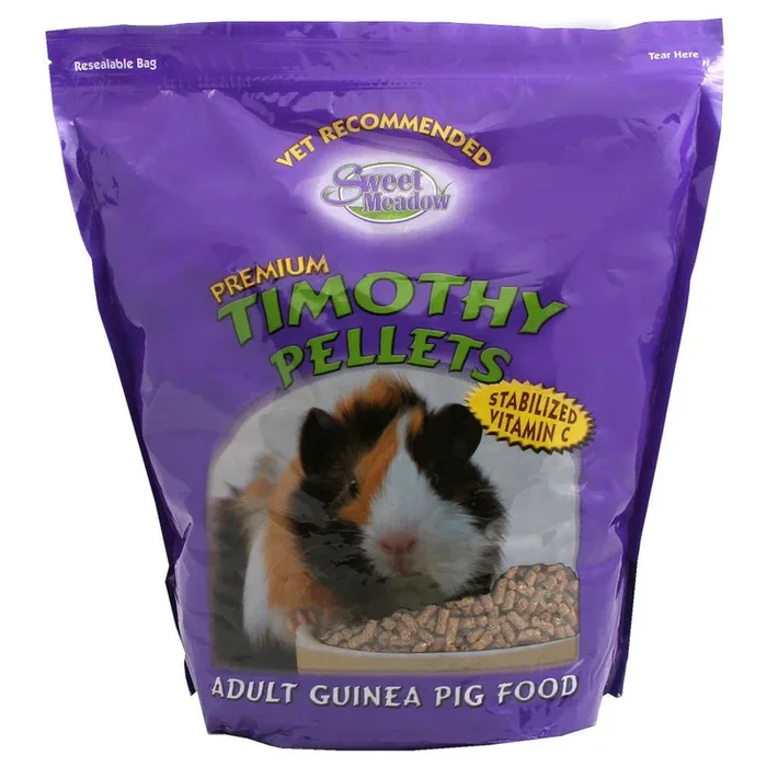 Sweet Meadow Farm, Sweet Meadow Farm Premium Timothy Pellets Guinea Pig Food, 10 Lbs
