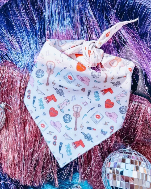 Swiftie Dog Bandana (Made in the USA)