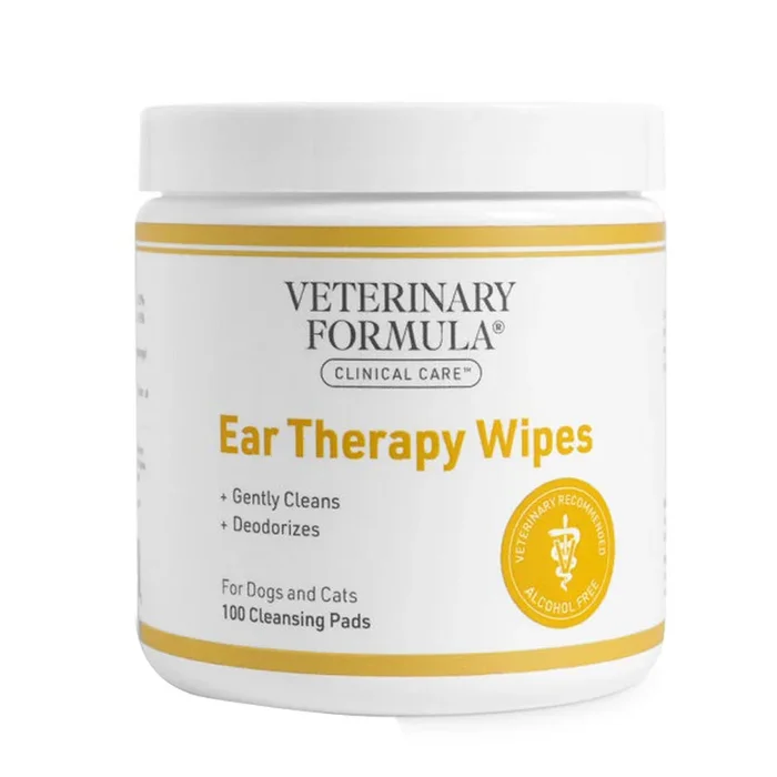 Synergy Labs, Synergy Labs Veterinary Formula Clinical Care Ear Therapy Wipes, 1 Each