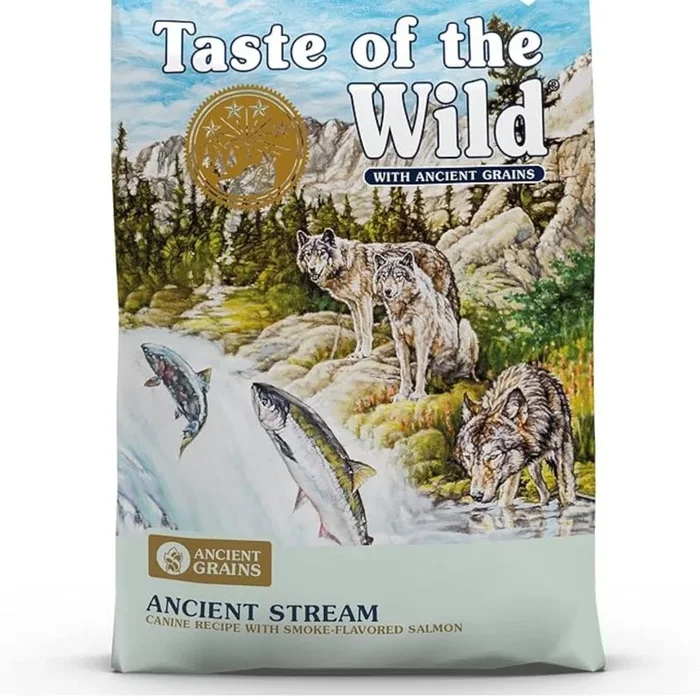 Taste Of The Wild Ancient Stream Canine Recipe With Smoke-Flavored Salmon And Ancient Grains