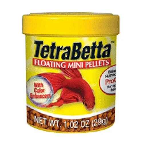 Tetra Betta Fish Floating Pellets – Small – 1.02 Oz