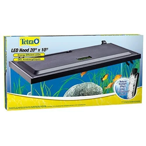 Tetra LED Aquarium Hood Aquarium – Black – 20 In
