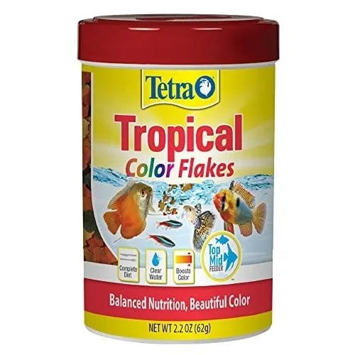 Tetracolor Tropical Flakes Fish Food – 2.2 Oz