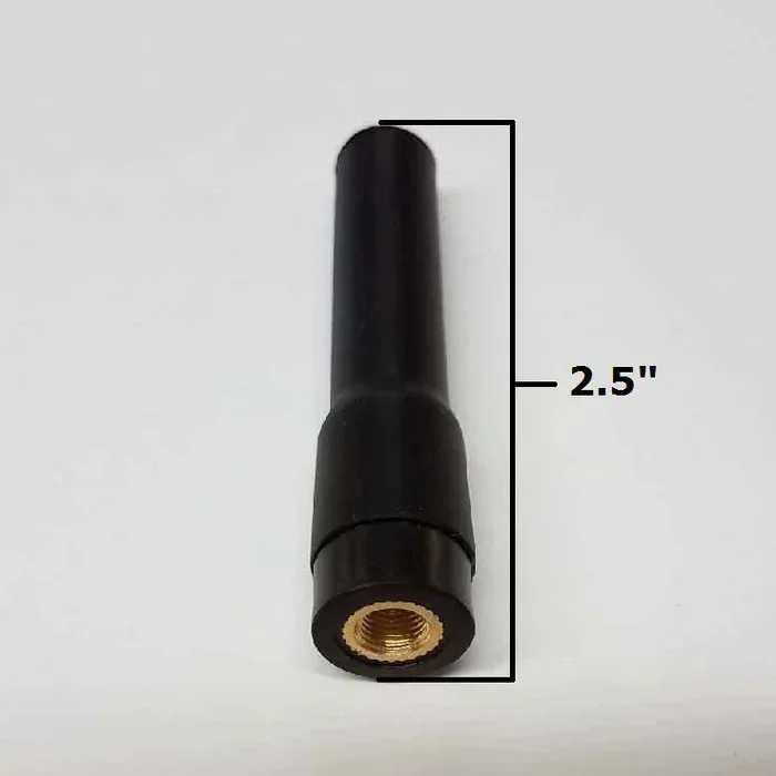 The Buzzard’s Roost Shorty Extended Range Antenna Black