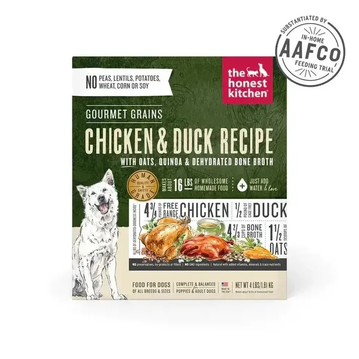 The Honest Kitchen Dehydrated Gourmet Grains Chicken & Duck Dog Food