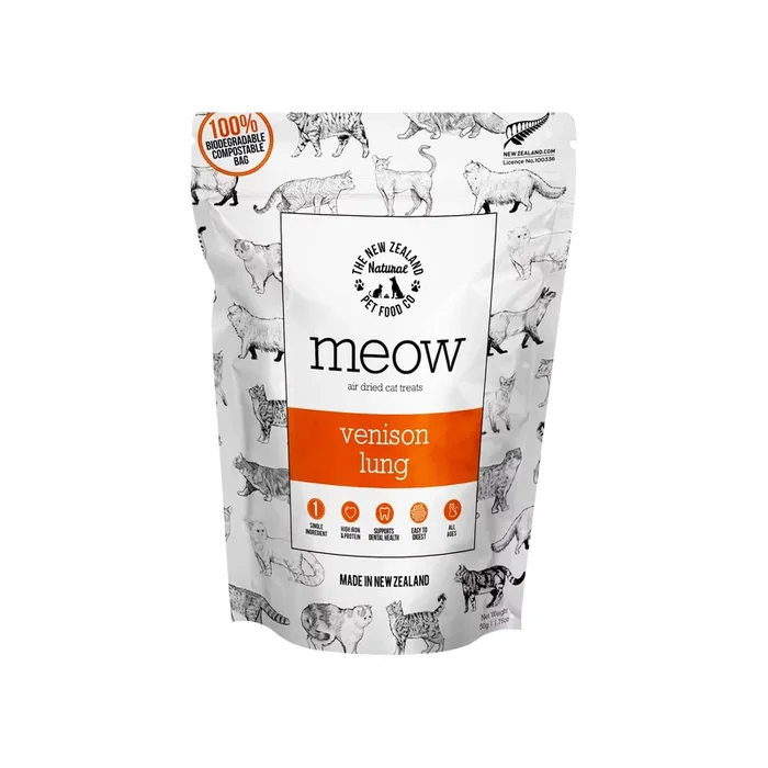 The New Zealand Natural Pet Food Co. MEOW Air Dried Cat Treats