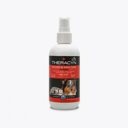 Theracyn Wound & Skin Care Spray Pet Veterinary Supplies Sprays/Daubers – 8 Oz