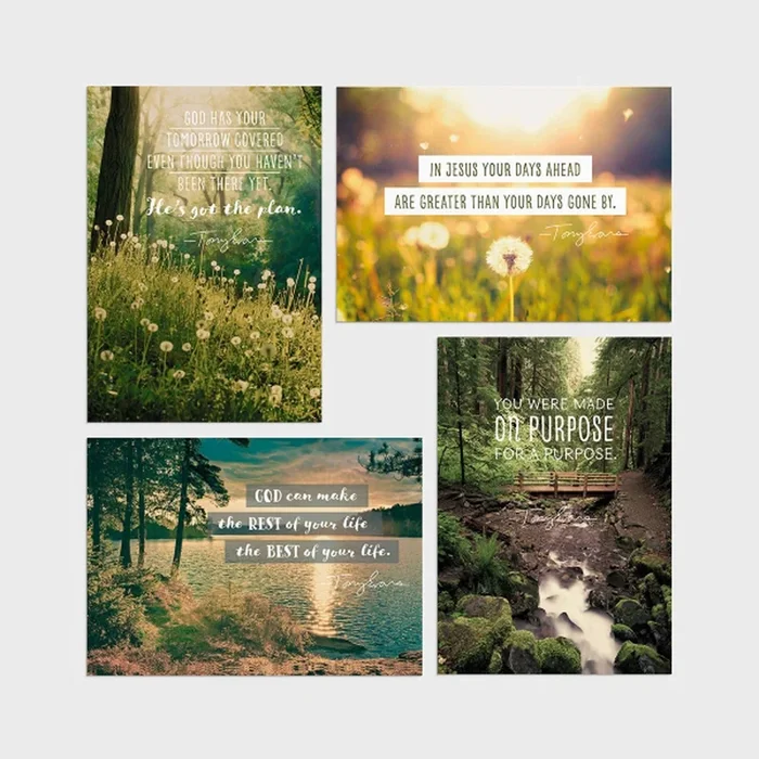 Tony Evans Birthday Boxed Cards 12-Count 18562