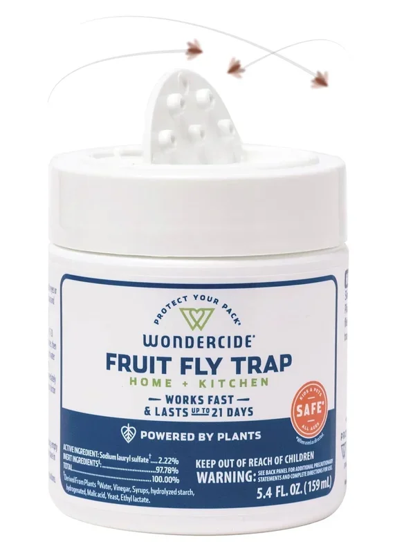 Trampa para moscas de la fruta Wondercide, hogar y cocina