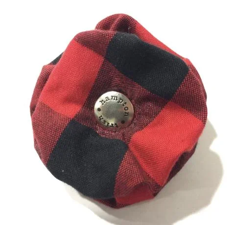 TRISH HAMPTON | Buffalo Plaid Collar Blossom