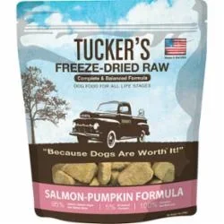 Tucker’s Dog Freeze-Dried Food Salmon and Pumpkin – 12 Oz