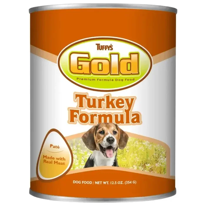 Tuffy’s Gold Turkey Canned Dog Food 12ea/12.5 oz