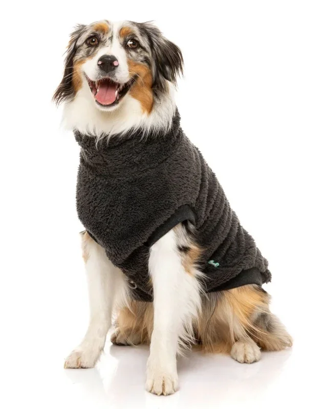 Turtle Teddy Winter Pullover in Charcoal((CLEARANCE))