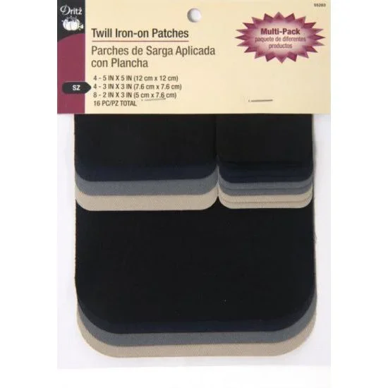 Twill Iron-On Patches 55283