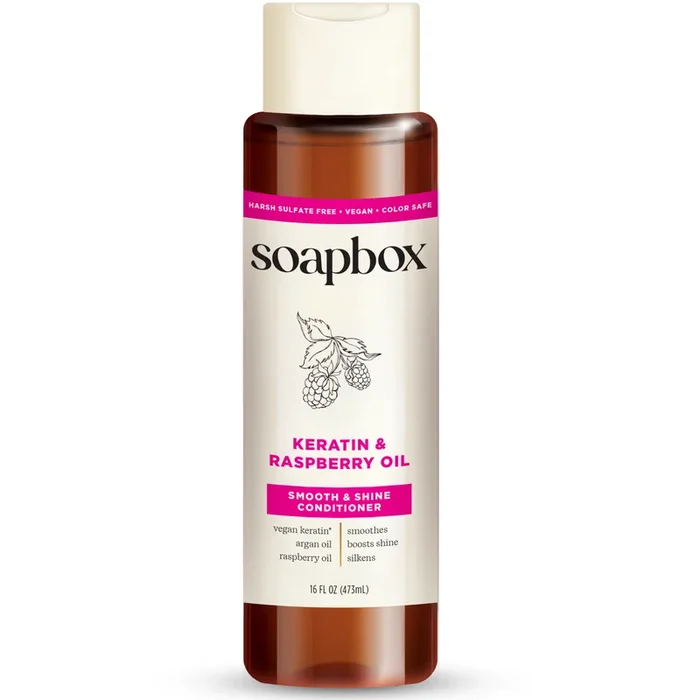 Vegan Keratin & Raspberry Seed Oil Smoothing Conditioner