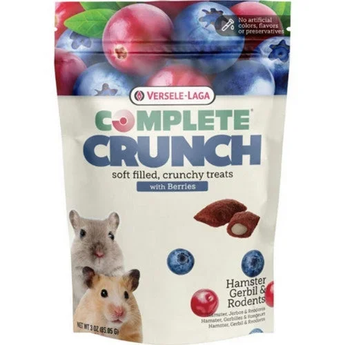 Versele / Laga, Complete Crunch Treats For Hamsters And Gerbils, 3 Oz, Berry