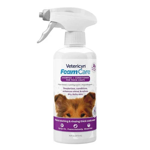Vetericyn, Pet High Density Hair Shampoo, 16 Oz