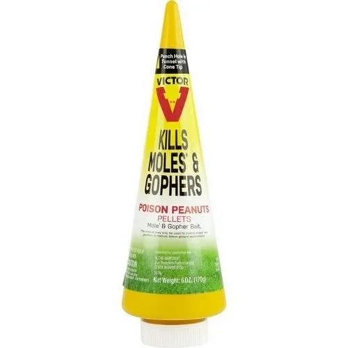 Victor, Mole & Gopher Poison Peanuts, 6 Oz