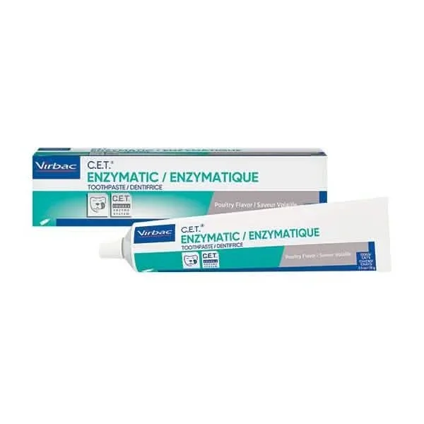 Virbac C.E.T. 효소 치약 강아지 & 고양이용 가금류 맛