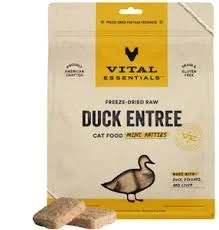 Vital Essentials Duck Entree Patties, 4.7lbs