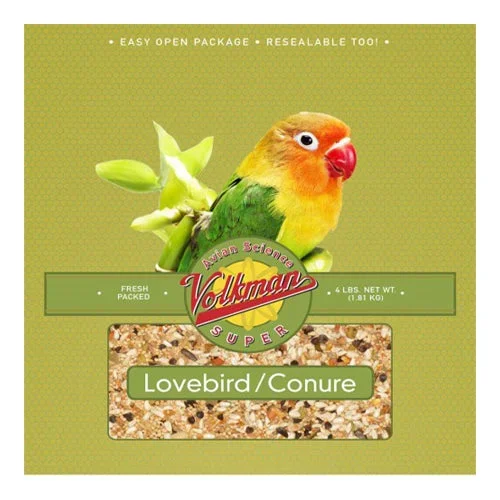 Volkman Seed Company, Volkman Seed Company Avian Science Super Lovebird & Conure Bird Treat, 1 Each/4 lb